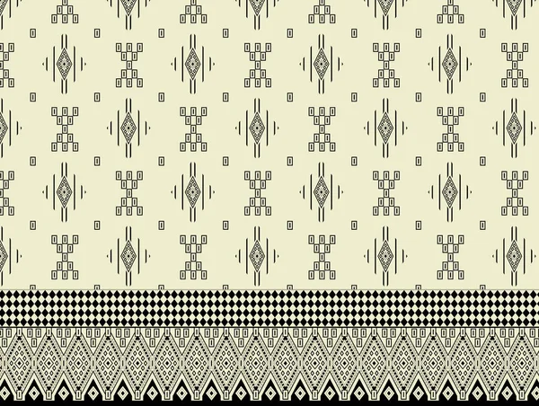 Textile Digitale Design Moghul Motiv Dekor Ornament Ethnischen Rand Muster — Stockfoto
