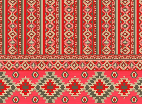 Digital Textile Border Design Unique Border Elegant Border Beautiful Decorative — Stock Photo, Image