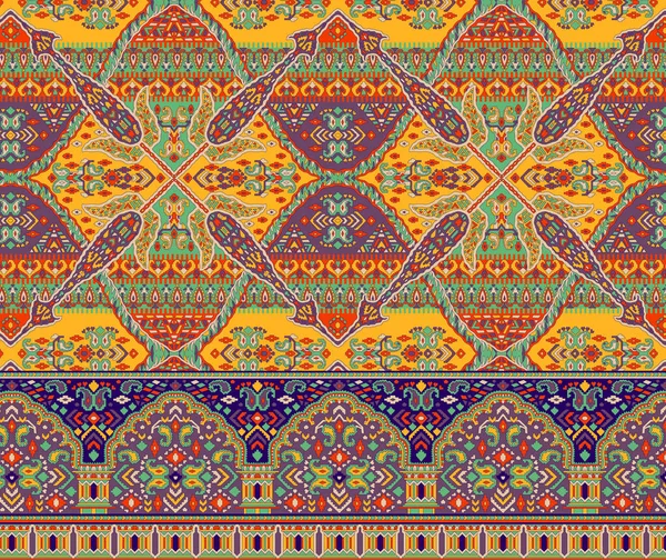 Design Művészet Szövet Nyomat Textúra Digitális Textil Design Motívum Geometriai — Stock Fotó