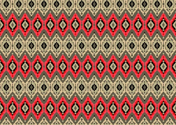Tatreez Een Decoratief Palestijns Borduursymbool Digitaal Textiel Design Motief Met — Stockvector