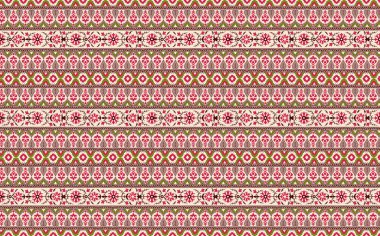 Küçük ölçekli, dikişsiz çiçek desenli zarif, zarif ve modaya uygun bir model. Millefleur 'lar. Özgürlük tarzı. Tekstil, pamuk fabrikası için çiçeksiz kahverengi arka plan. Etnik, el yapımı, dikişsiz desen..