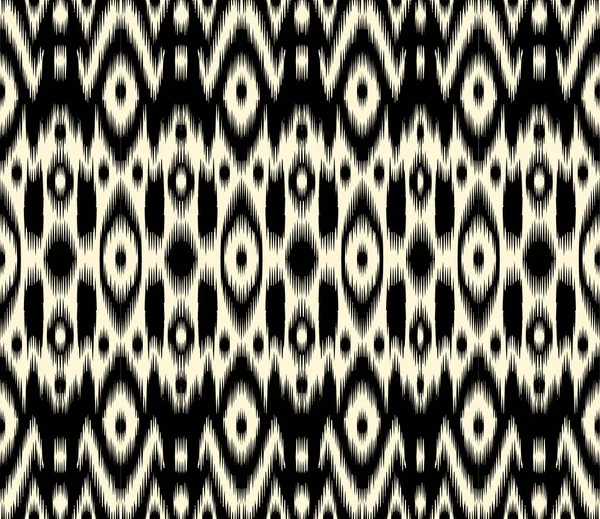 Fondo Patrón Chevron Ikat Azul Étnico Patrón Tradicional Tela Pakistán —  Fotos de Stock