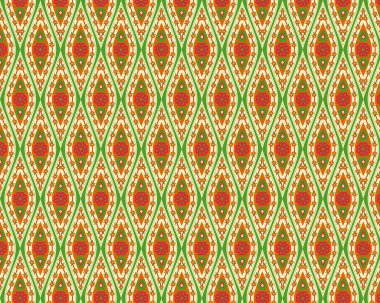 Soyut desenli sanat eseri tasarımı. Geleneksel etnik tarzda kusursuz bir düzen. Dekoratif çiçekler, yapraklar ve doğu tarzında Paisley desenli soyut vintage desen.