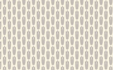 Basit sonbahar soyut yaprak deseni. Kusursuz karalama geçmişi. Vektör illüstrasyonu.