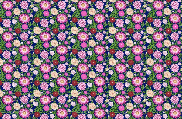 Ilustración Vectorial Del Patrón Floral Sin Costuras Invierno Para Bodas —  Fotos de Stock