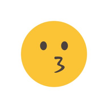 Gülümseyen gözler. Vektör çizimi. gülümseyen yüz ifadesi karakter tasarımı. Ağ için 3 boyutlu ifade. emoticon karakterleri tasarım koleksiyonu için. uygulama için