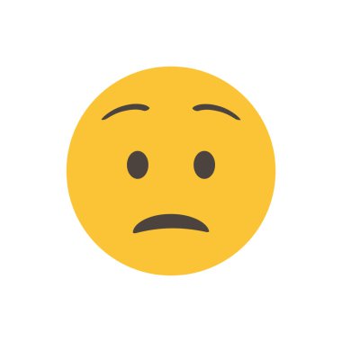 Somurtkan surat. Megafrown, hayal kırıklığı. Komik sarı ifade. emoji. Üç boyutlu izole edilmiş. emoticon karakterleri tasarım koleksiyonu için. ui arayüzü için