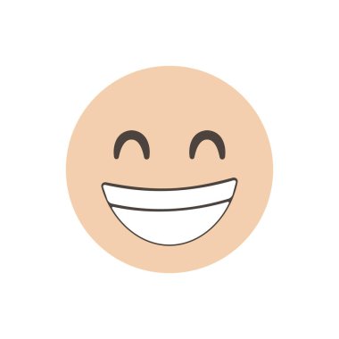 Gülümseyen gözlerle ışıldayan yüz, peynir surat. Komik sarı ifade. gülümseyen yüz ifadesi karakter tasarımı. Ağ için 3 boyutlu ifade. Vektör Emoji. uygulama için