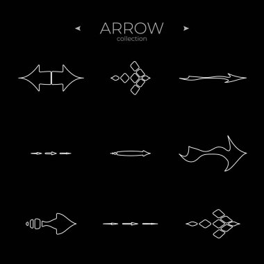 Birinci sınıf ok çizgisi. Evrensel Ok simgesi. Modern vektör sembolleri. Apps için. Vektör illüstrasyonu