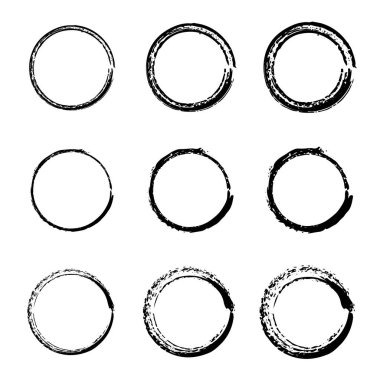 Yuvarlak Toplama. El çizimi. Hız çizgileri daire şeklinde. Temiz bir geçmişi var. Çerçeve için tasarım ögesi