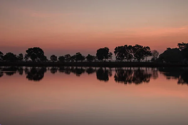 Sunrise Peaceful Lake — Photo