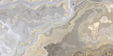 Altın içerikli gri altın mermer desenli. Soyut doku ve arkaplan. Yumuşak renkli 2B illüstrasyon