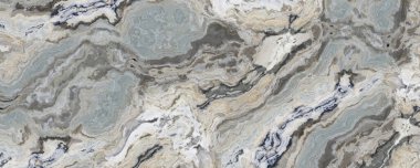 Kıvırcık gri ve siyah damarlı mermer desen. Soyut doku ve arkaplan. 2B illüstrasyon