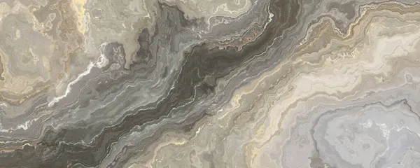 Kıvırcık Damarlı Gri Bej Mermer Desenli Soyut Doku Arkaplan Yumuşak — Stok fotoğraf