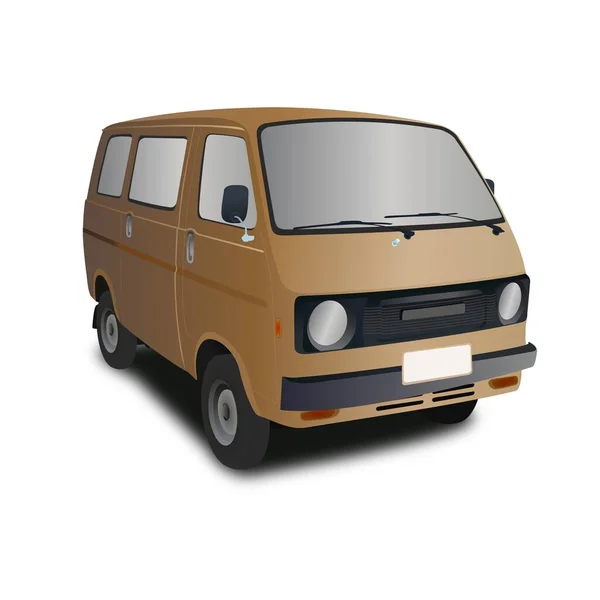 Bandung Indonesia July 2022 Car Series Minibus Product Suzuki Carry — Stockvektor