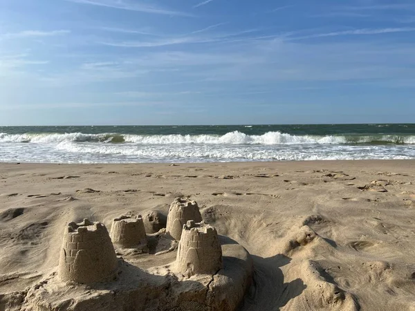 Sand Castel at the Beach Sandburg am Strand