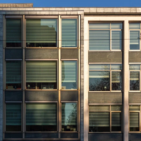 70S Renovated Apartment Building Business Center Utrecht Netherlands High Quality — Foto de Stock