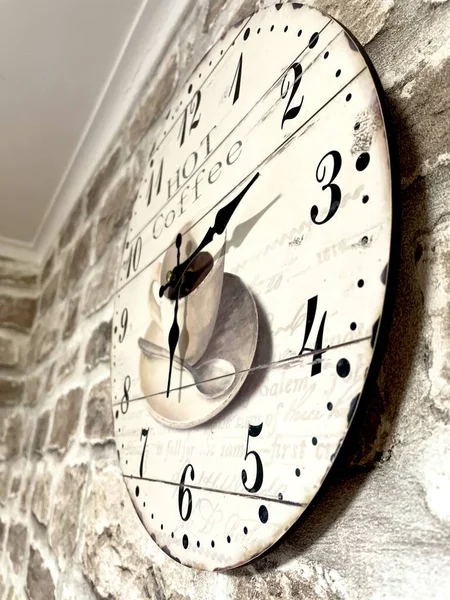 Clock Wall Time Lifeline — Stock Photo, Image