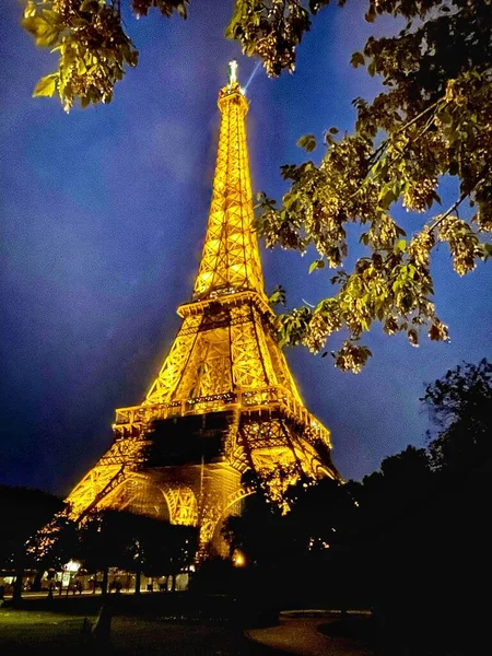 Париж Франція Ейфелева Вежа Осінь — стокове фото