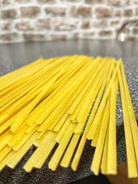 Nouilles Macaroni Spaghettis Savoureux Nourriture Cuisine — Photo