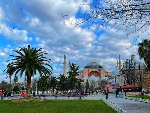 Турция Стамбул Природа Архитектура Путешествия Красивые — стоковое фото