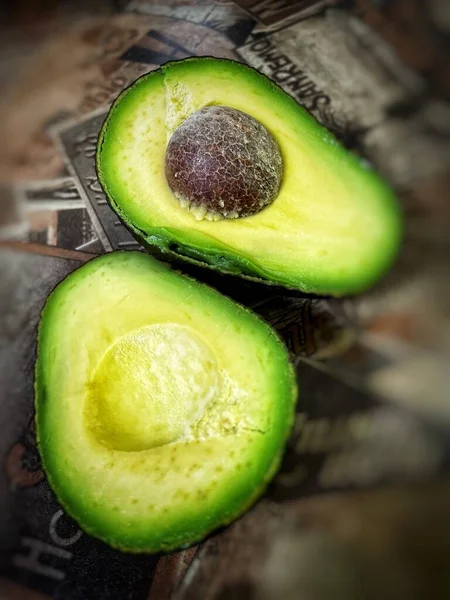 Abacate Saudável Alimentos Cozinhar Vitaminas Legumes — Fotografia de Stock