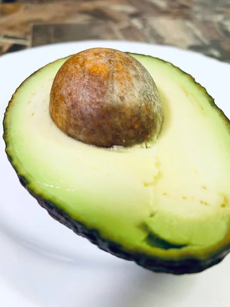 Avokado Sebze Vejetaryen Sağlık Vitamin Yiyecek — Stok fotoğraf