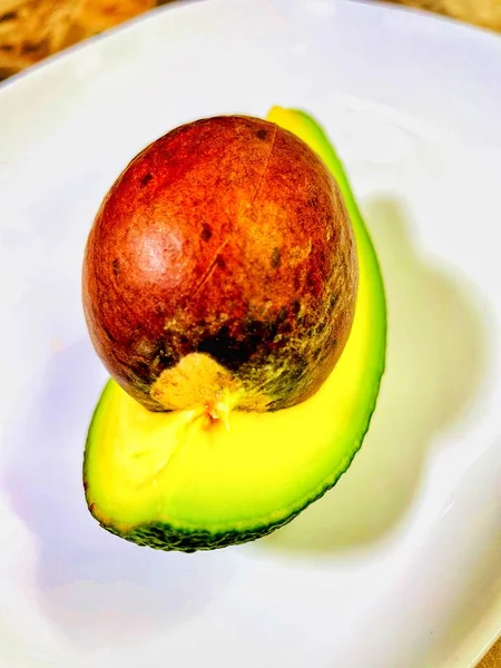 Авокадо Фрукты Свежие Полезные Витамины — стоковое фото