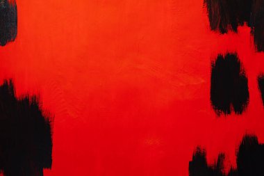 Boyanmış siyah kırmızı duvar yapı arkaplanı