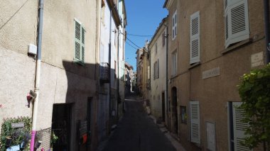 Fransa Valensole - eski şehir mimarisi