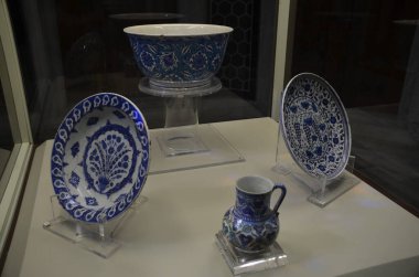 Arkeoloji Müzesi, Tiled Kiosk, Seramik ve Döşeme Koleksiyonu, İstanbul, Türkiye.