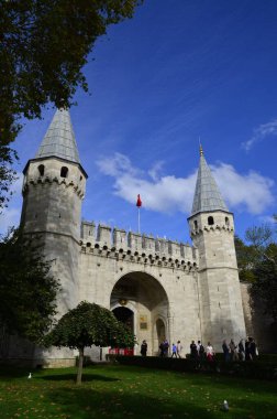 İstanbul, Türkiye, Topkapı Sarayı Babsselam Kapısı. • Türkiye.