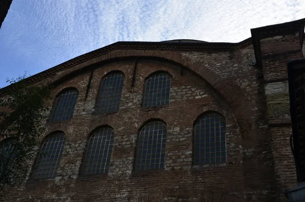 Hagia Irene Kilisesi, Topkapı Sarayı avlusu, Bizans mimarisi. İstanbul Türkiye.