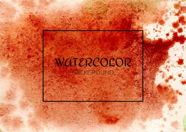 El yapımı Suluboya Doku Arkaplan Vektörü, Renkli el yapımı Soyut Arkaplan