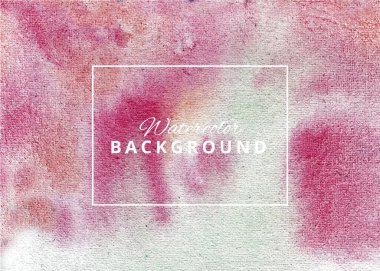 El yapımı Suluboya Doku Arkaplan Vektörü, Renkli el yapımı Soyut Arkaplan