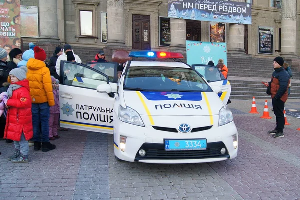 Patrol Crew Security Streets Ternopil — Foto de Stock