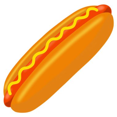 Bir sosislinin resmi.