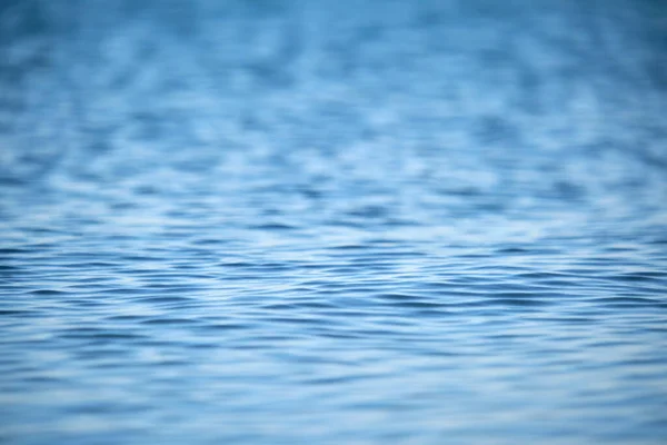 Closeup Seascape Surface Blue Sea Water Small Ripple Waves — Stock Photo, Image