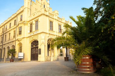 Çek Cumhuriyeti, Moravya 'daki Lednice Şatosu. UNESCO Dünya Mirası Alanı