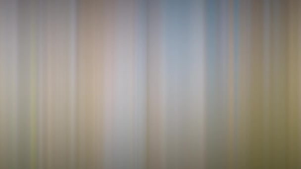Abstrakte verschwommene bunte Hintergrund mit vertikalen Linien, die Form und Farbe ändern. Texturierter Hintergrund — Stockvideo