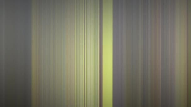 Abstract blurred moving backdrop with vertical linear pattern changing shapes and colors. Textured luminous background for presentations — Vídeo de Stock