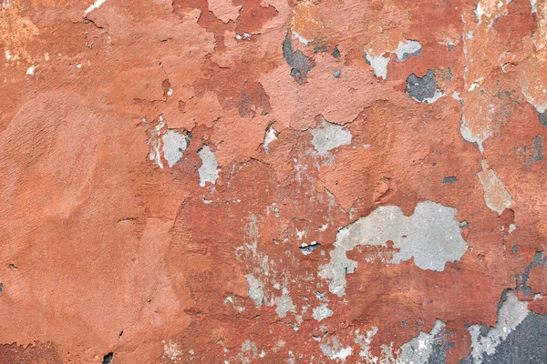 페인트가 벗겨진 오래 된 벽 질감. 노골적 인 뒷배경 — 스톡 사진