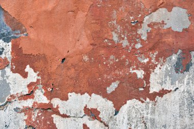 Kırık boyalı eski duvar dokusu. Soyut grunge arkaplanı