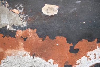 Kırık boyalı eski duvar dokusu. Soyut grunge arkaplanı.