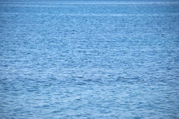 Closeup Seascape Overflade Blåt Havvand Med Små Krusning Bølger - Stock-foto