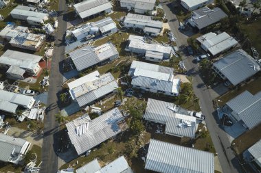 Ian Kasırgası Florida yerleşim bölgesindeki evleri yok etti. Doğal afet ve bunun sonuçları.