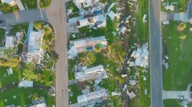 Ian Kasırgası Florida yerleşim bölgesindeki evleri yok etti. Doğal afet ve bunun sonuçları.