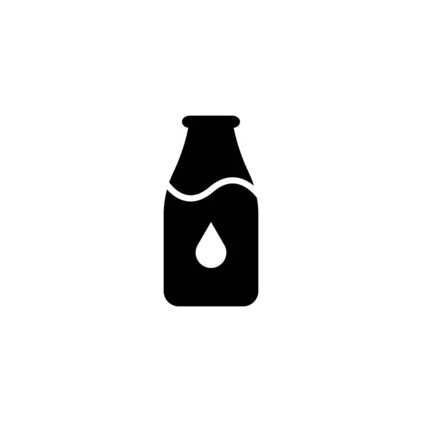 Ikona Mleka Wektor Ilustracja Symbol Projekt — Wektor stockowy