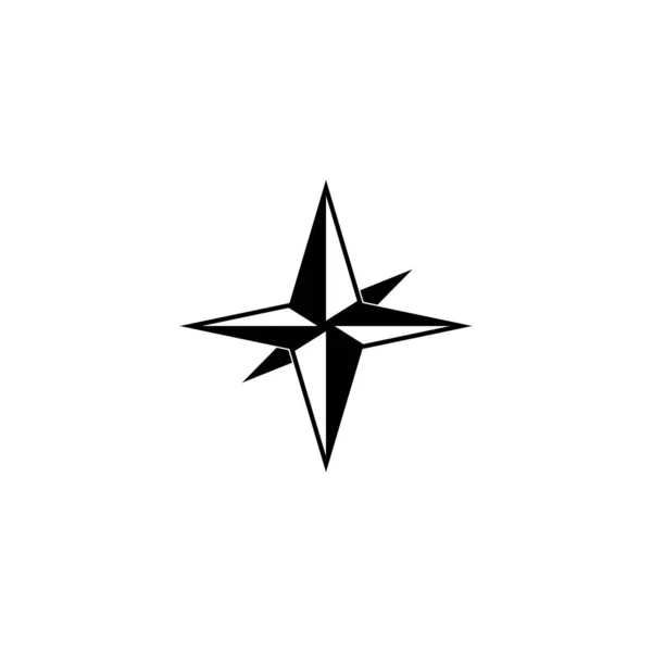 Diseño Plantilla Ilustración Vector Logotipo Estrella — Archivo Imágenes Vectoriales