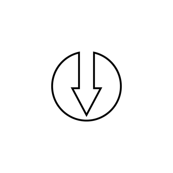 Download Icon Vector Illustration Simple Design — Stock Vector